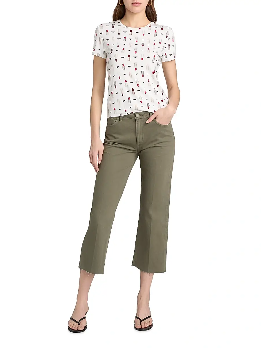 L'Agence Women's Wanda Crop Jeans | Thumbnail 2 L'Agence Women's Wanda Crop Jeans | Thumbnail 2