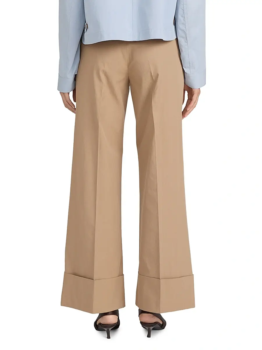 Frame Women's The Slim Palazzo Trousers | Thumbnail 4 Frame Women's The Slim Palazzo Trousers | Thumbnail 4