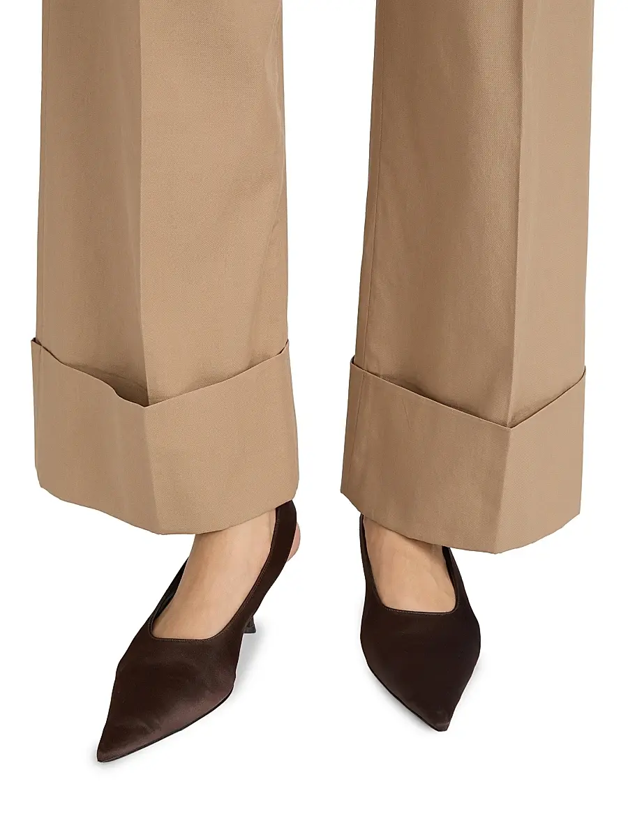 Frame Women's The Slim Palazzo Trousers | Thumbnail 5 Frame Women's The Slim Palazzo Trousers | Thumbnail 5