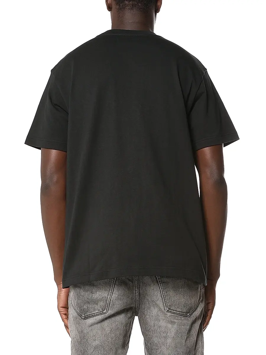 Purple Brand Men's Logo Cotton Crewneck T-Shirt | Thumbnail 2