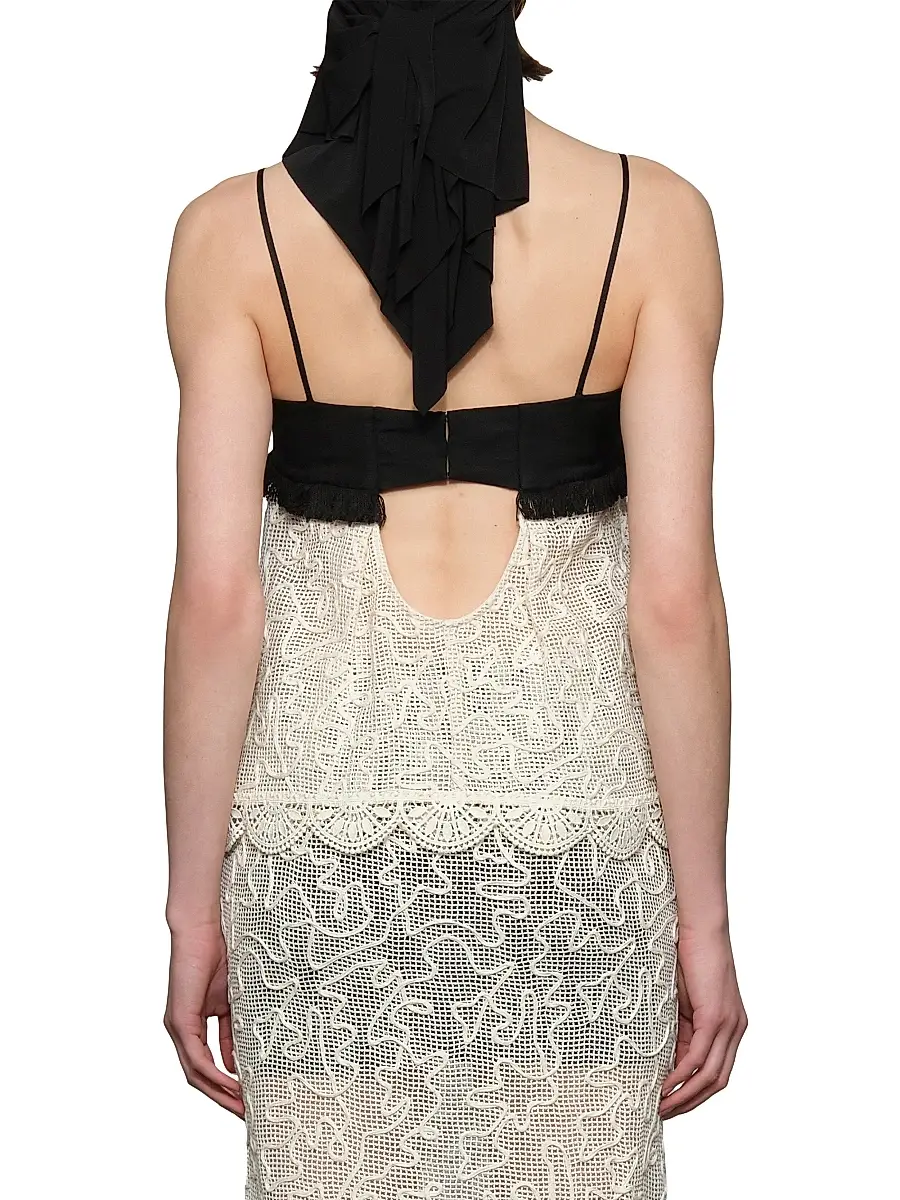 Et Ochs Women's Jayde Embroidered Cotton Mesh Camisole Top | Thumbnail 5 Et Ochs Women's Jayde Embroidered Cotton Mesh Camisole Top | Thumbnail 5