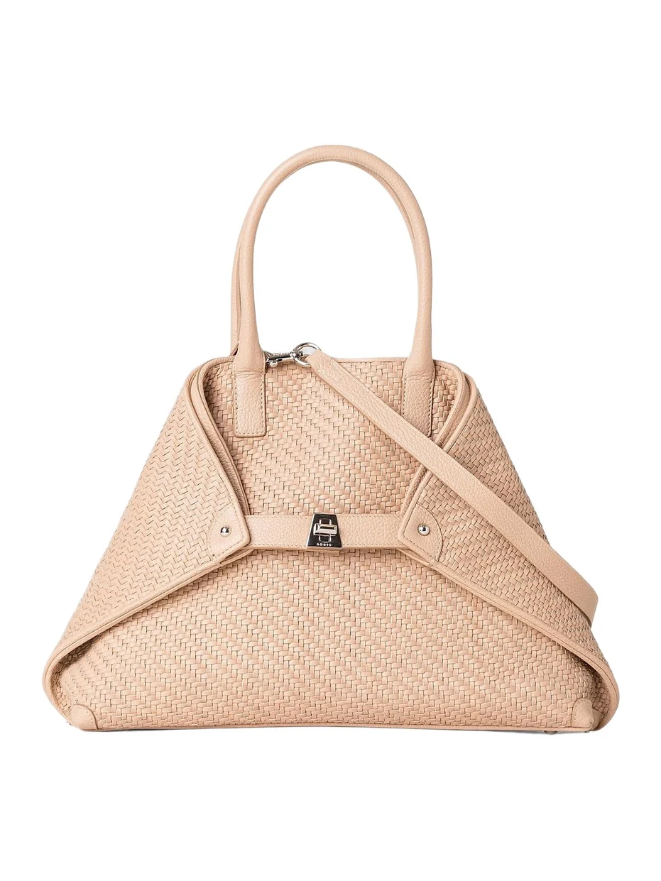 Women's Small Ai Braided Leather Top Handle Bag Women's Small Ai Braided Leather Top Handle Bag
