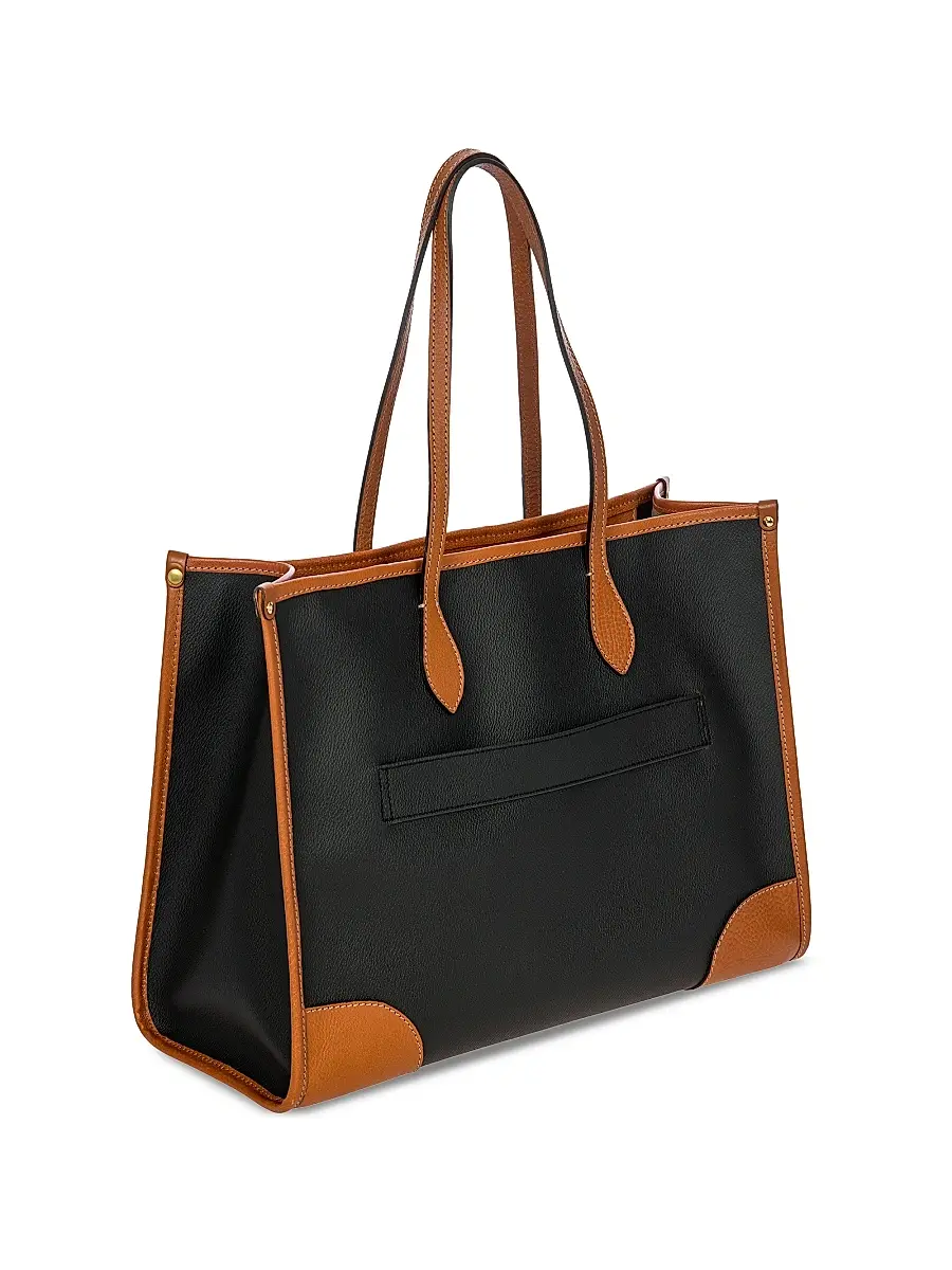 Bric's Men's Firenze Leather-Trim Tote Bag | Thumbnail 3 Bric's Men's Firenze Leather-Trim Tote Bag | Thumbnail 3