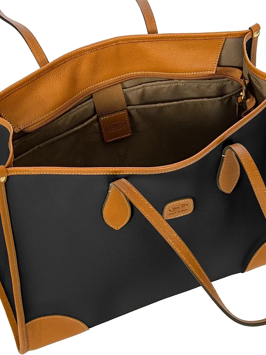 Bric's Men's Firenze Leather-Trim Tote Bag | Thumbnail 5 Bric's Men's Firenze Leather-Trim Tote Bag | Thumbnail 5