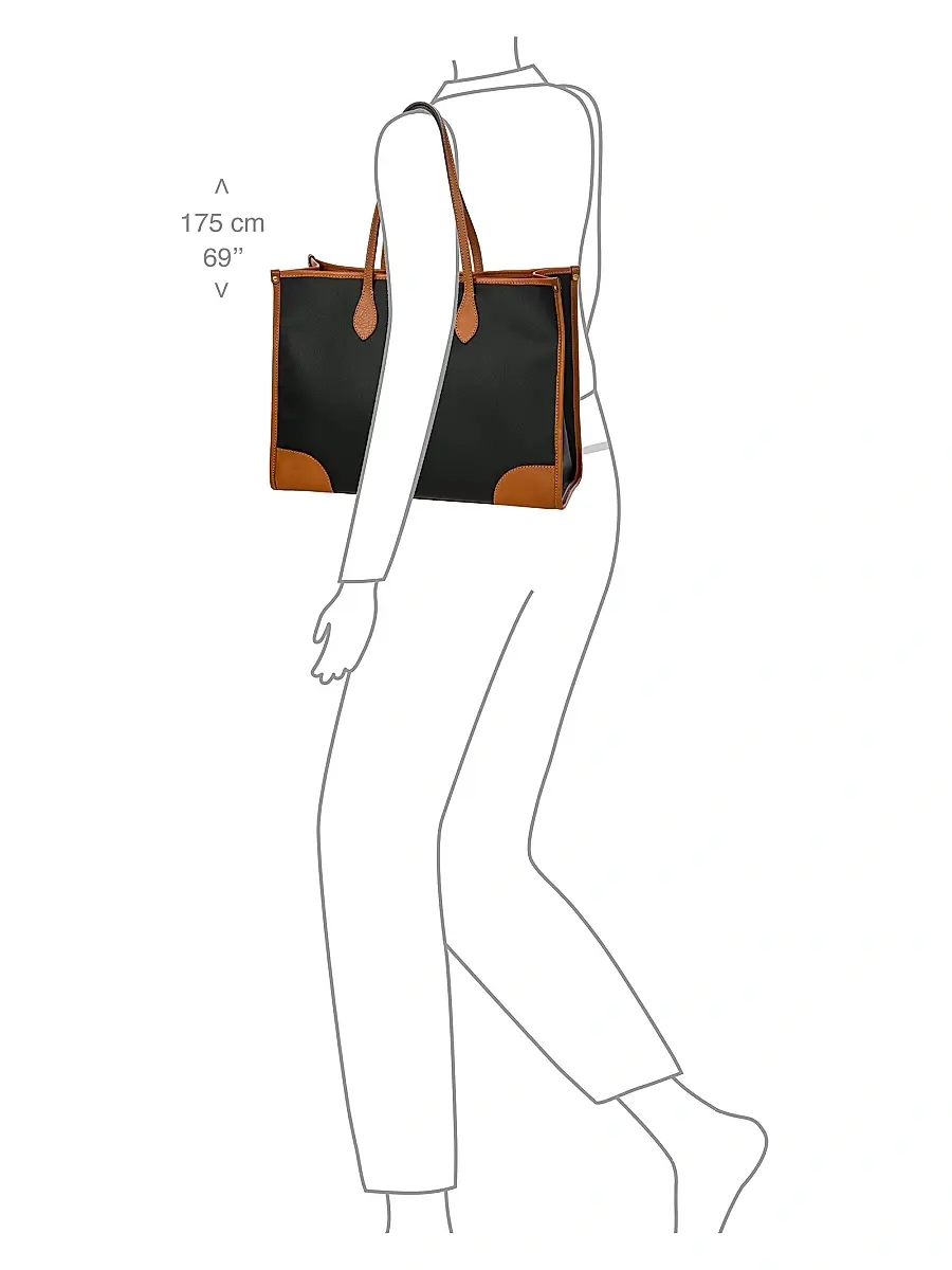 Bric's Men's Firenze Leather-Trim Tote Bag | Thumbnail 7 Bric's Men's Firenze Leather-Trim Tote Bag | Thumbnail 7