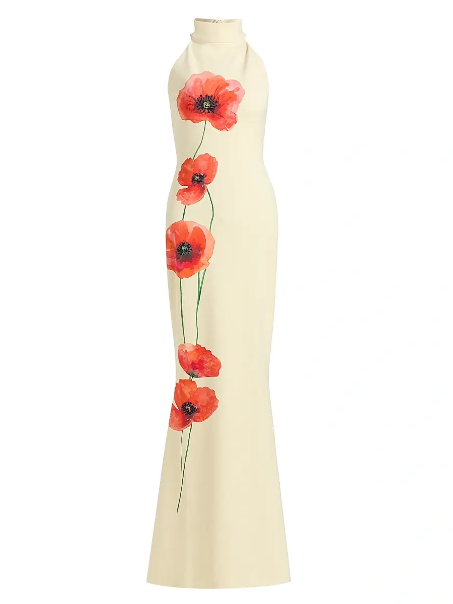 Women's Gudrum Peony Trumpet Gown