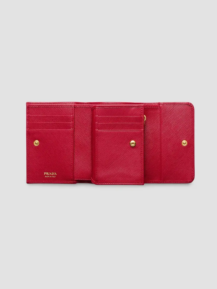 Prada Women's Small Saffiano Leather Wallet | Thumbnail 2