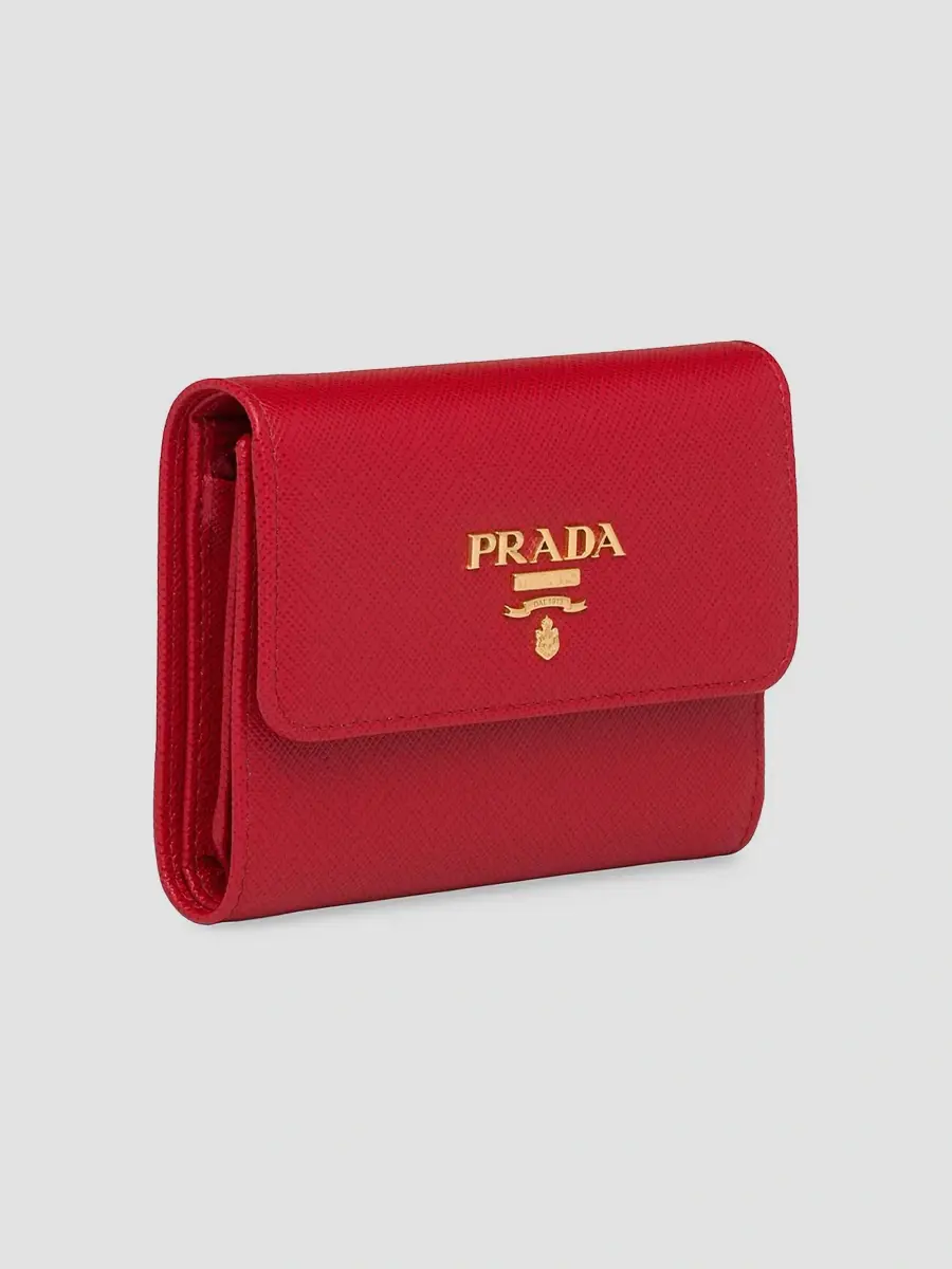 Prada Women's Small Saffiano Leather Wallet | Thumbnail 5