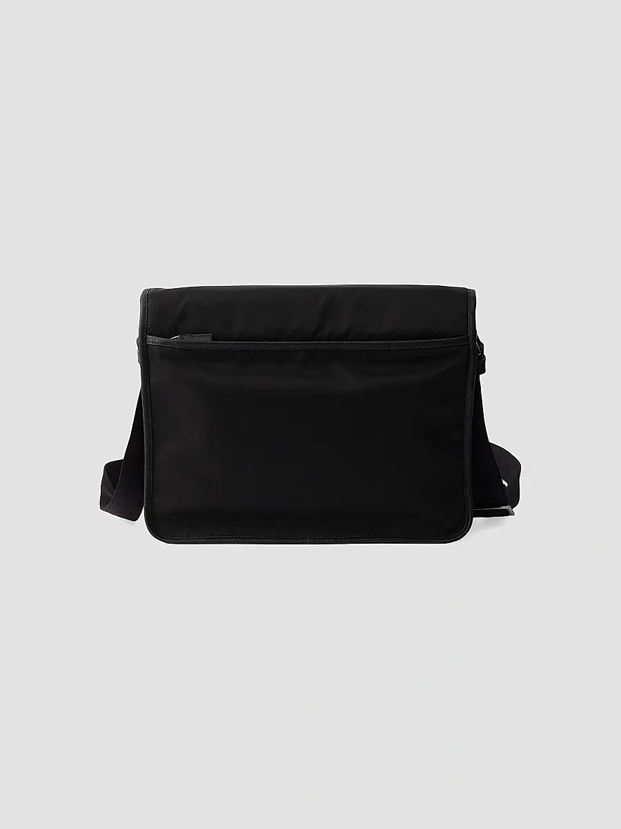 Prada Men's Re-Nylon and Saffiano Leather Shoulder Bag | Thumbnail 5 Prada Men's Re-Nylon and Saffiano Leather Shoulder Bag | Thumbnail 5