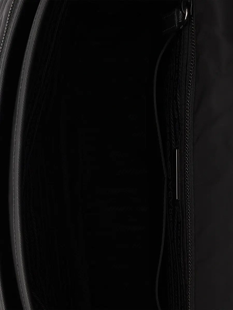 Prada Men's Re-Nylon and Saffiano Leather Shoulder Bag | Thumbnail 6 Prada Men's Re-Nylon and Saffiano Leather Shoulder Bag | Thumbnail 6