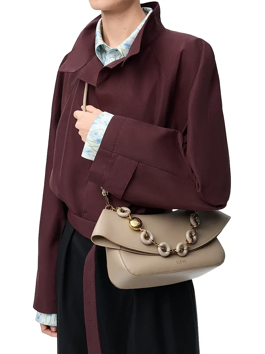 Loewe Women's Ola Medium Leather Shoulder Bag | Thumbnail 2 Loewe Women's Ola Medium Leather Shoulder Bag | Thumbnail 2