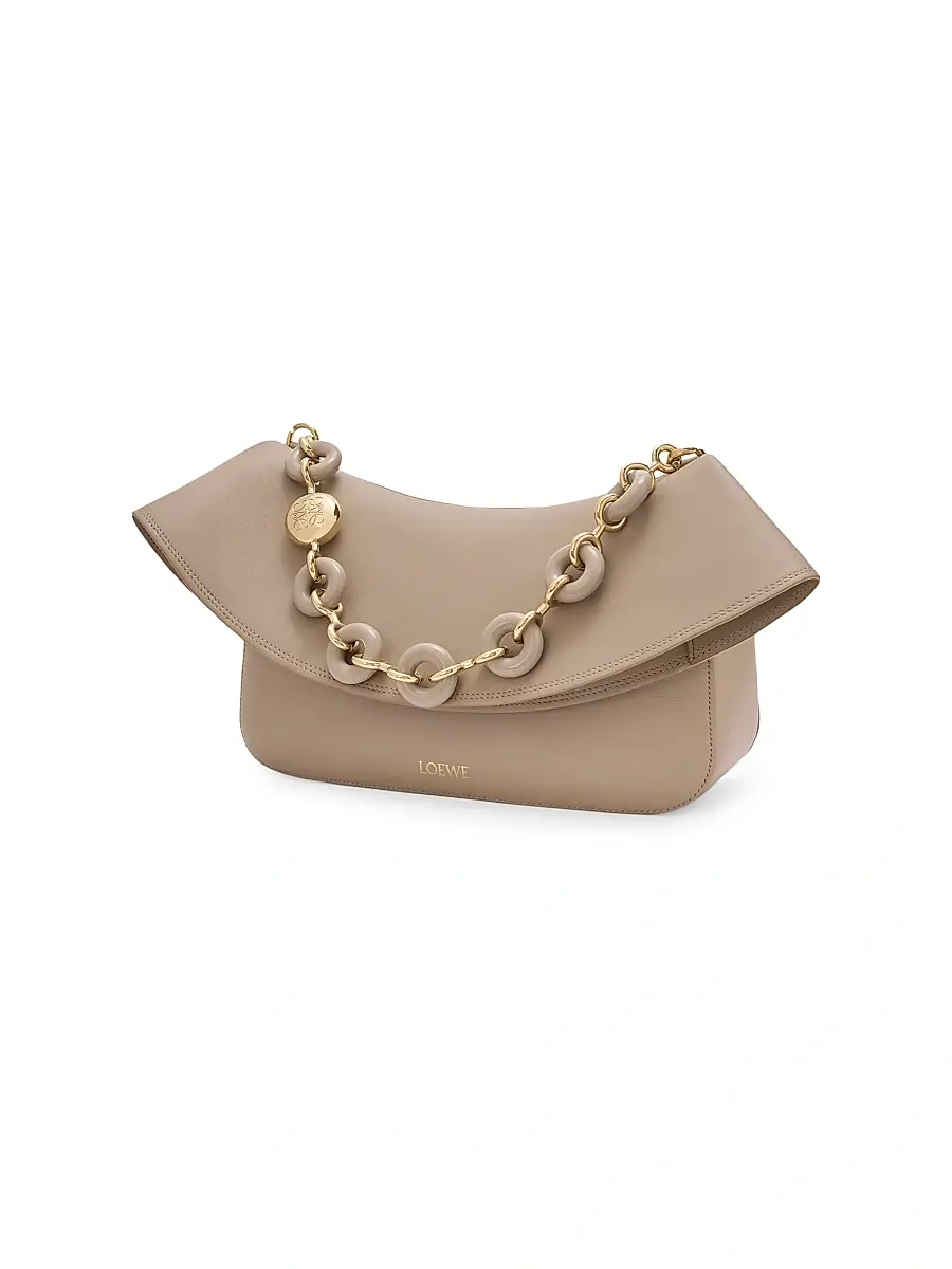 Loewe Women's Ola Medium Leather Shoulder Bag | Thumbnail 3 Loewe Women's Ola Medium Leather Shoulder Bag | Thumbnail 3
