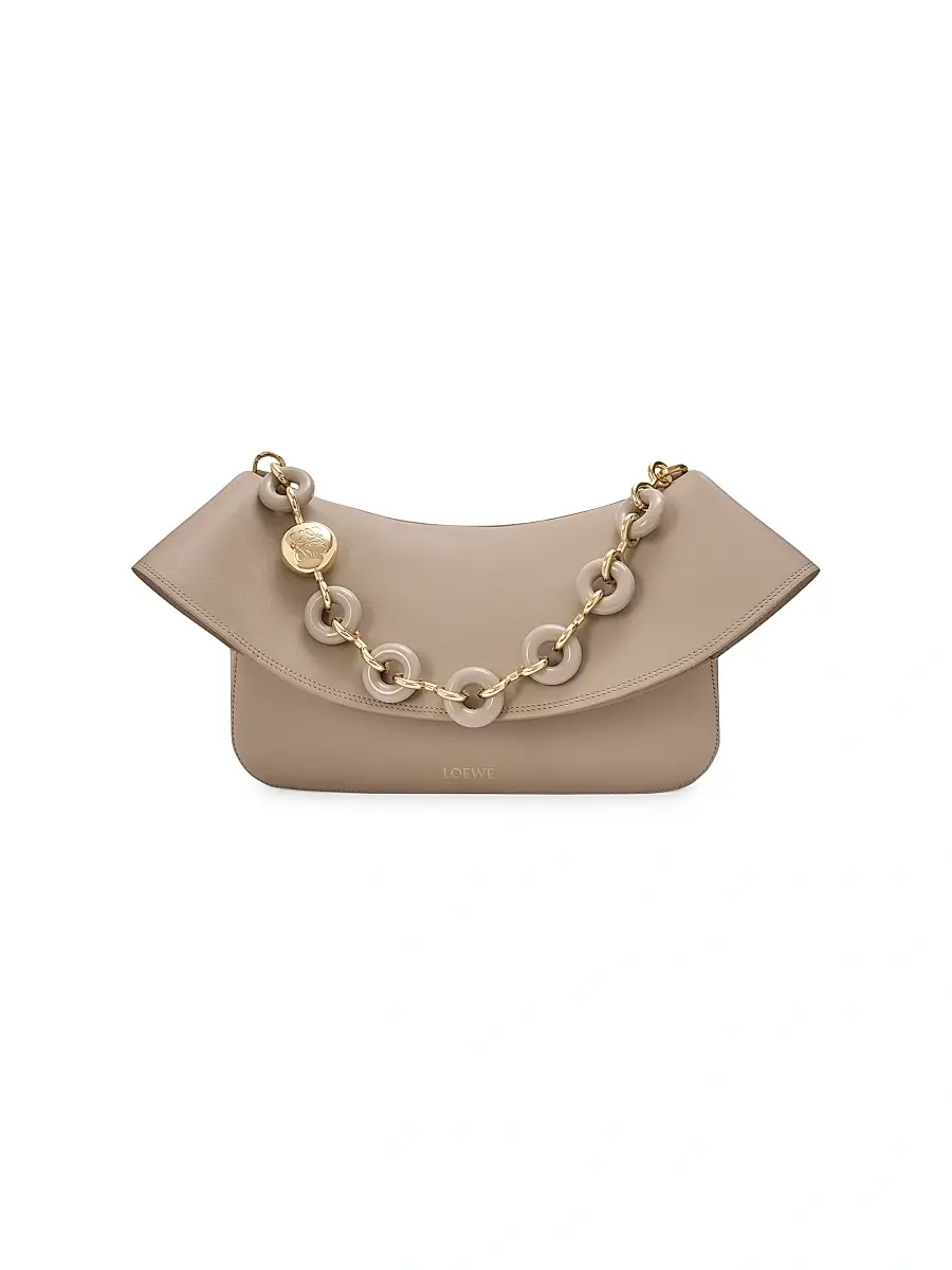 Loewe Women's Ola Medium Leather Shoulder Bag