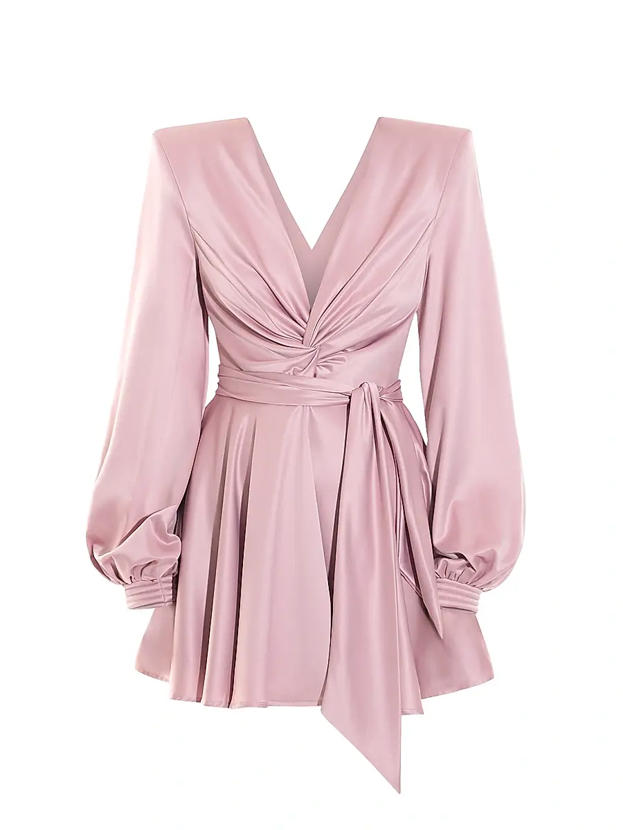 Zhivago Women's The Fading Hour Minidress - Blush | Image 1 Zhivago Women's The Fading Hour Minidress - Blush | Image 1