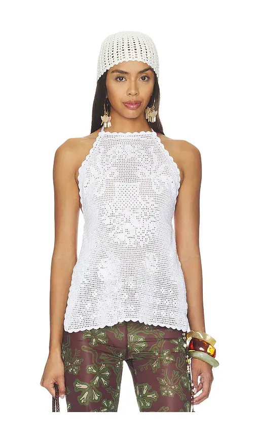 KETTEL ATELIER Finka Crochet Top | Thumbnail 2