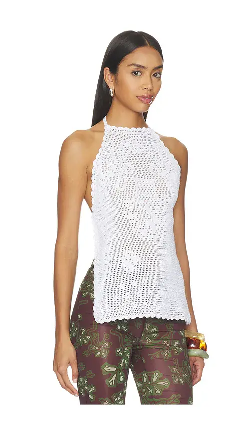 KETTEL ATELIER Finka Crochet Top | Thumbnail 3