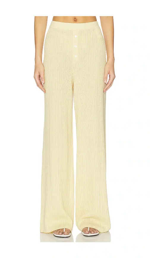 Guest In Residence Rib Everywear Pant | Image 1 Guest In Residence Rib Everywear Pant | Image 1