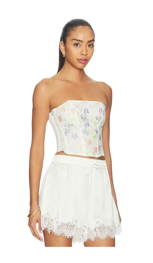 Fleur du Mal Elar Embroidery Corset Top | Thumbnail 2 Fleur du Mal Elar Embroidery Corset Top | Thumbnail 2