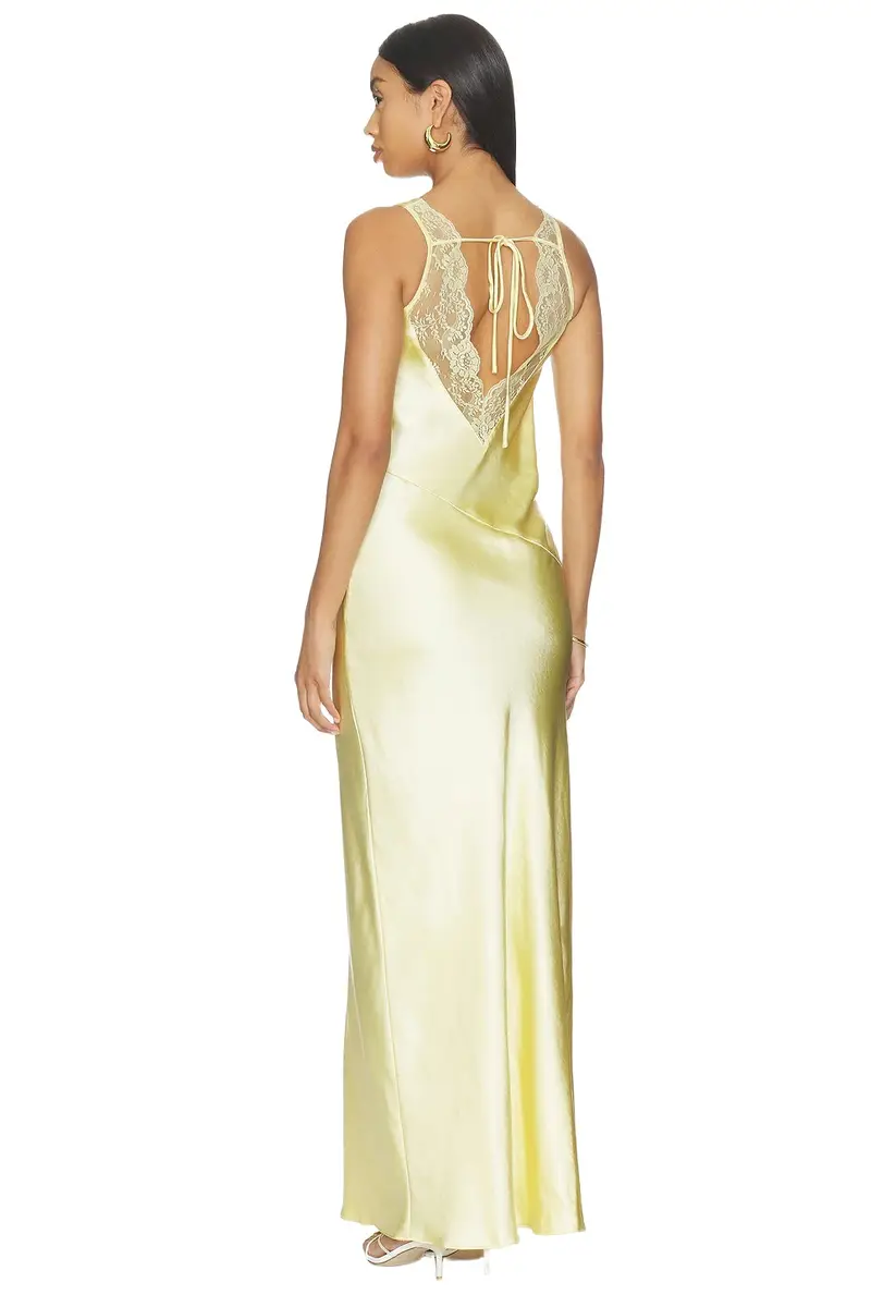 Penelope Satin Maxi Dress Penelope Satin Maxi Dress