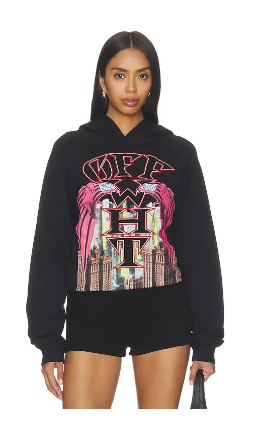 OFF-WHITE Starcity Raglan Hoodie | Image 1 OFF-WHITE Starcity Raglan Hoodie | Image 1