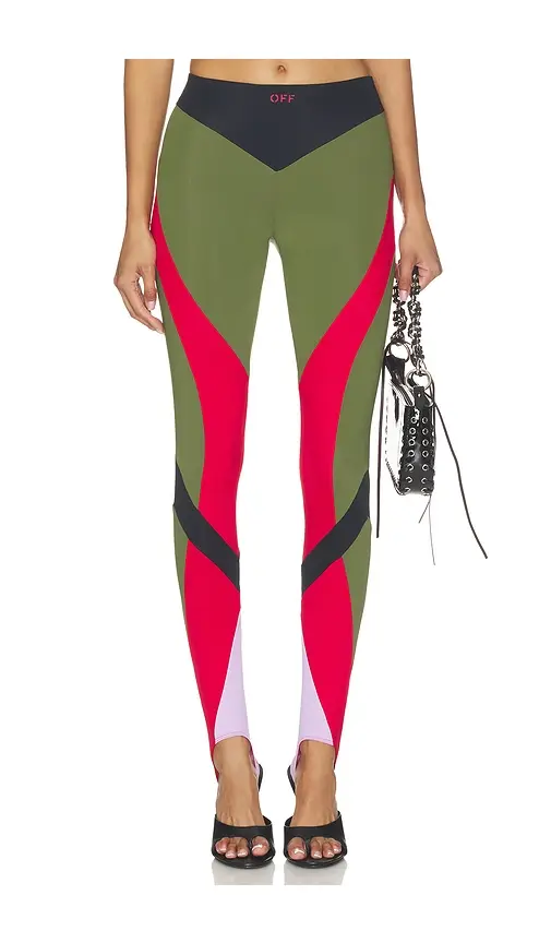 OFF-WHITE Ly Color Block Legging | Thumbnail 2 OFF-WHITE Ly Color Block Legging | Thumbnail 2