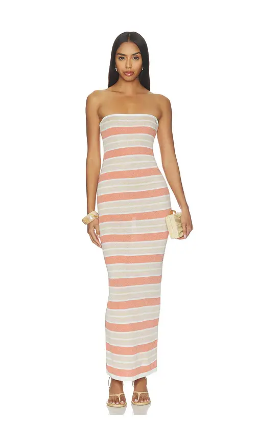 SNDYS Celia Shimmer Maxi Dress | Image 1 SNDYS Celia Shimmer Maxi Dress | Image 1