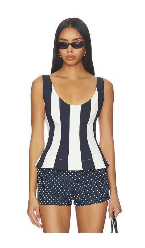 CAROLINE CONSTAS Brielle Sleeveless Top | Image 1 CAROLINE CONSTAS Brielle Sleeveless Top | Image 1