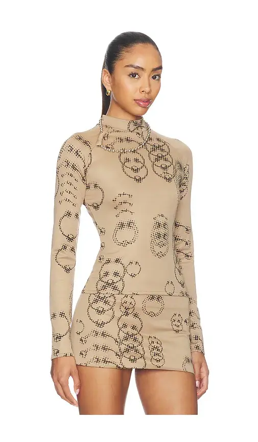 LADO BOKUCHAVA Piercer Turtleneck Top | Thumbnail 2