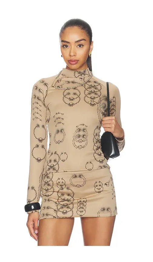 LADO BOKUCHAVA Piercer Turtleneck Top | Image 1 LADO BOKUCHAVA Piercer Turtleneck Top | Image 1