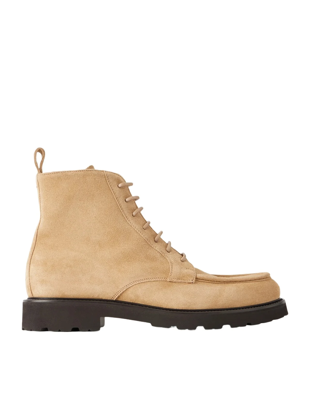 Canali Suede Lace-Up Boots - Men