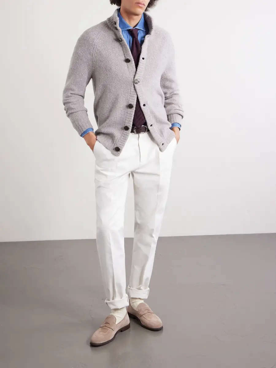 Brunello Cucinelli Denim Shirt - Men | Thumbnail 2 Brunello Cucinelli Denim Shirt - Men | Thumbnail 2