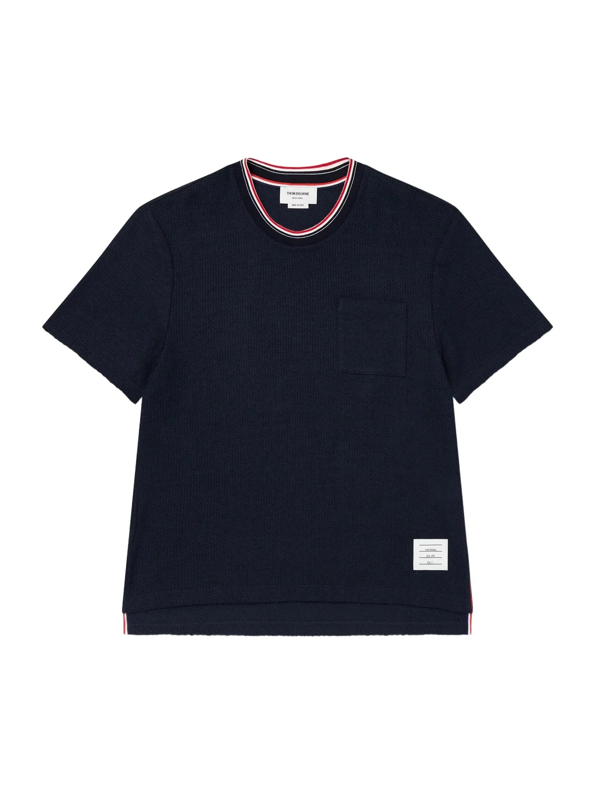 Pointelle-Knit Cotton and Linen-Blend T-Shirt - Men