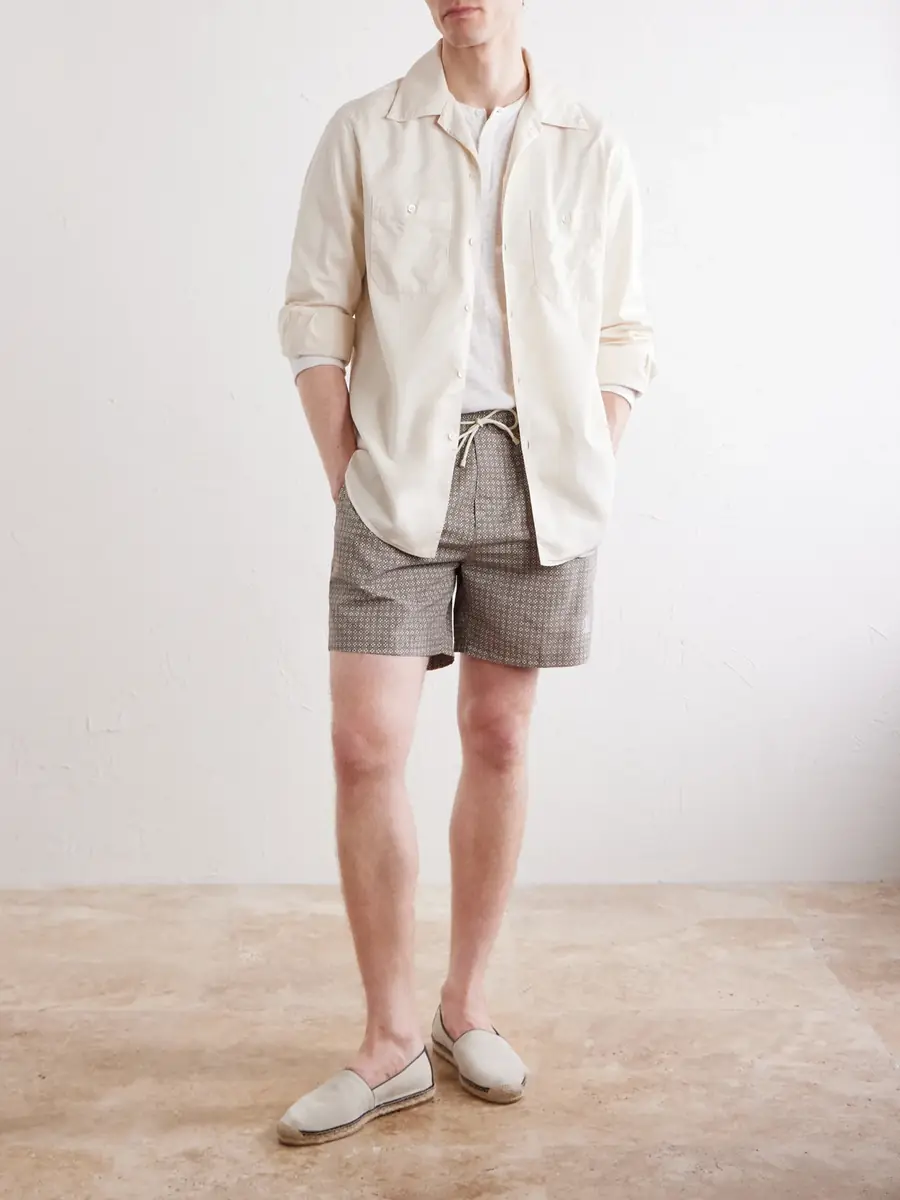 Brunello Cucinelli Cotton-Poplin Shirt - Men | Thumbnail 2