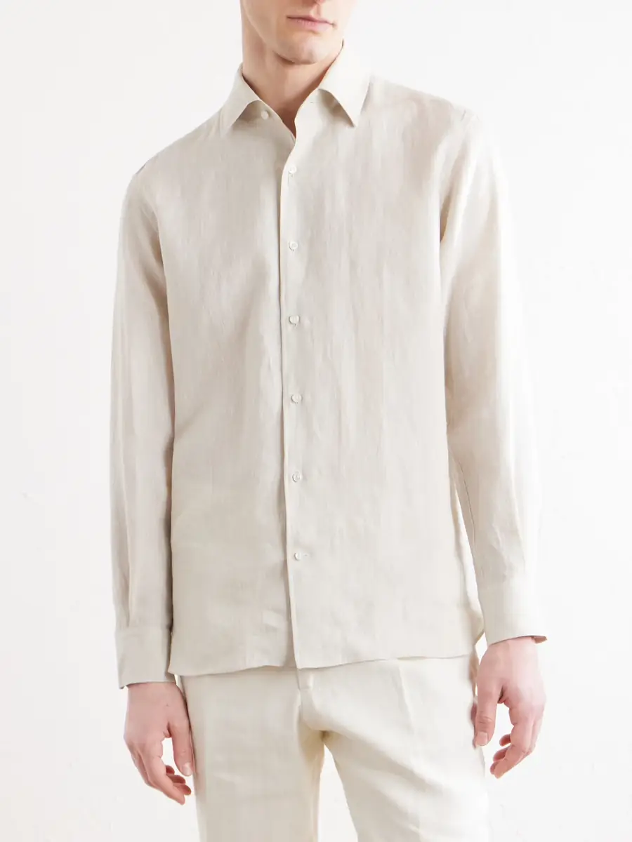 Zegna Linen Shirt - Men | Thumbnail 3