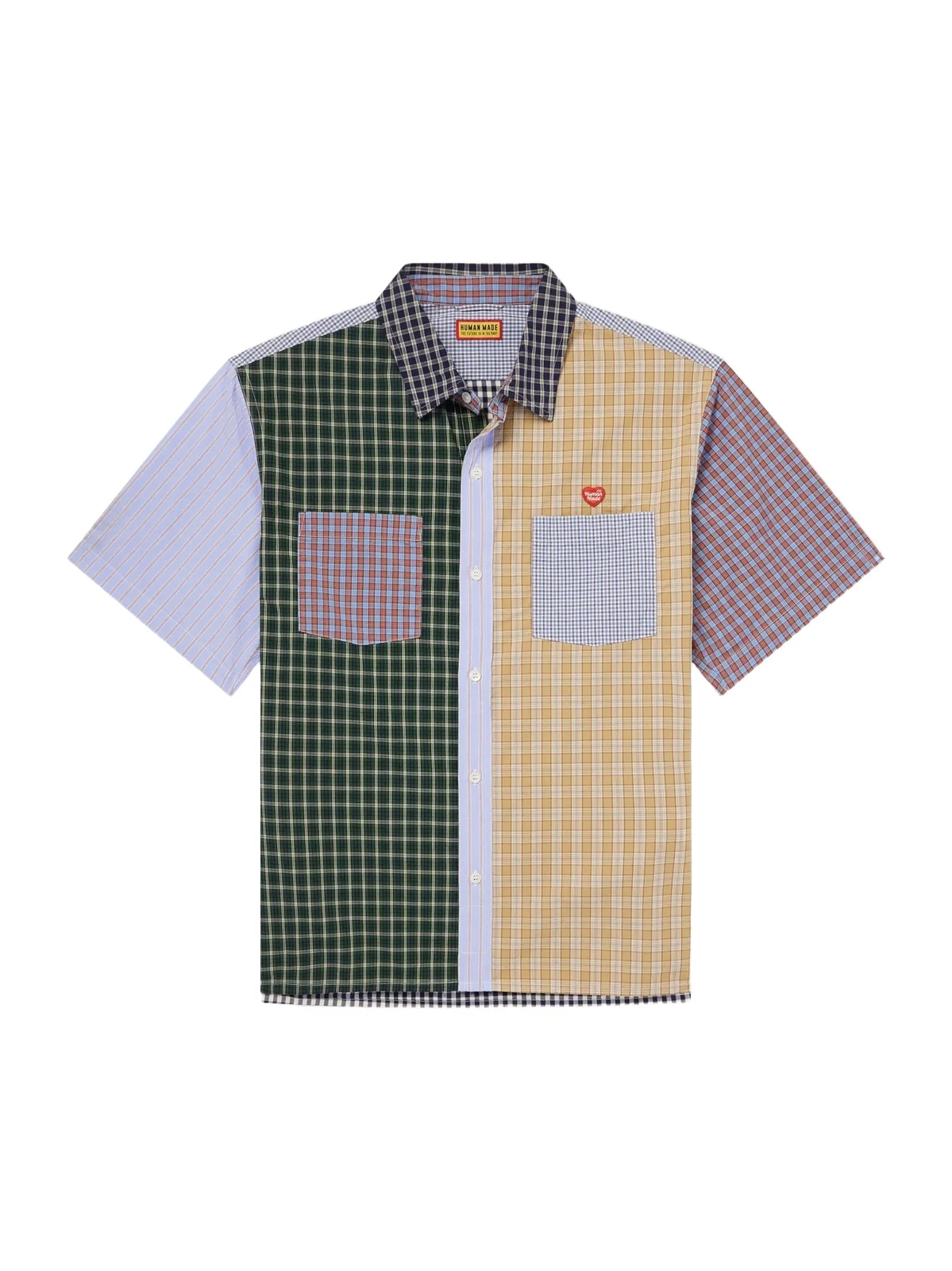 Logo-Appliquéd Checked Cotton Shirt - Men Logo-Appliquéd Checked Cotton Shirt - Men