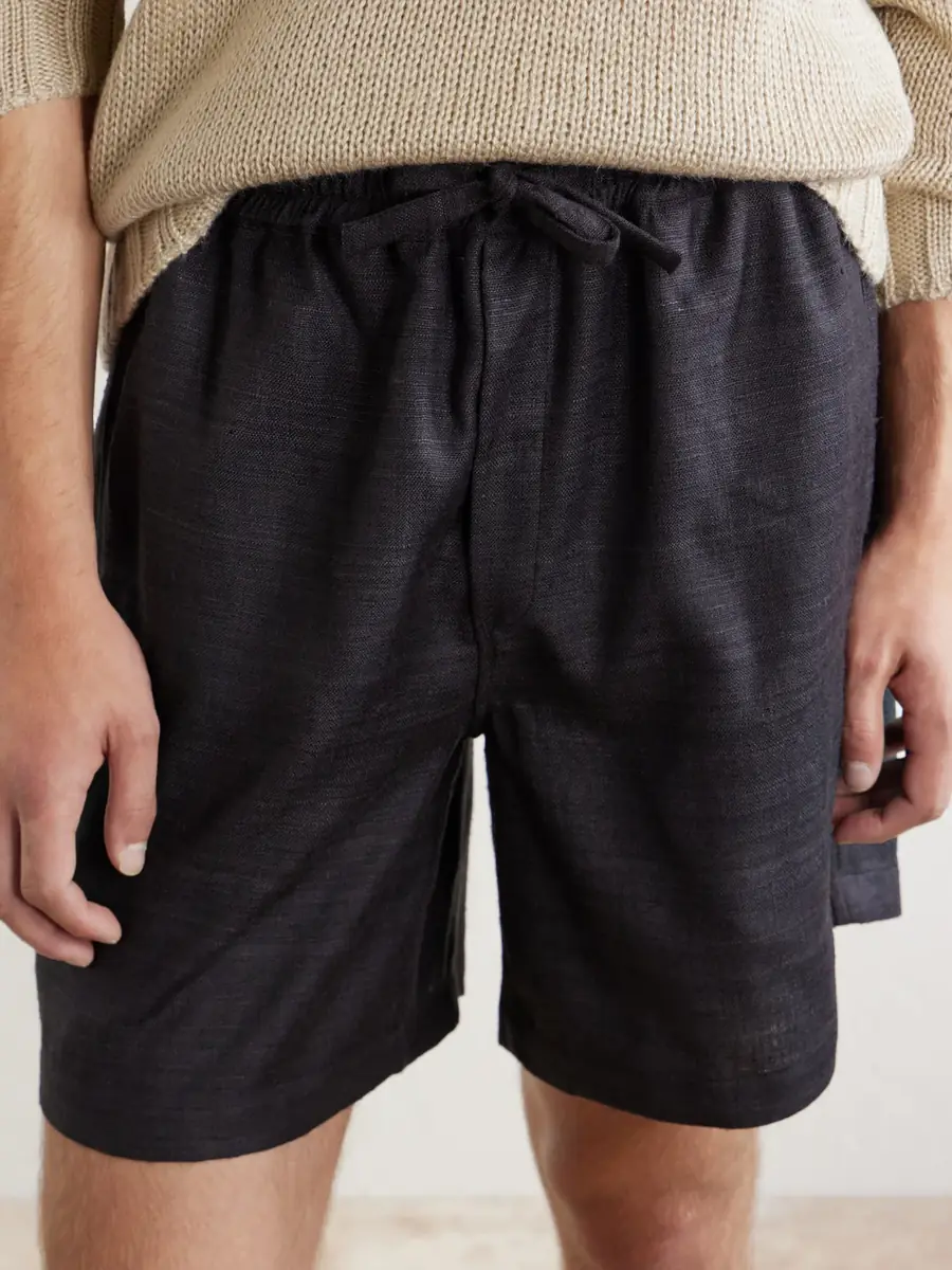 Saman Amel Straight-Leg Silk Shorts - Men | Thumbnail 5 Saman Amel Straight-Leg Silk Shorts - Men | Thumbnail 5