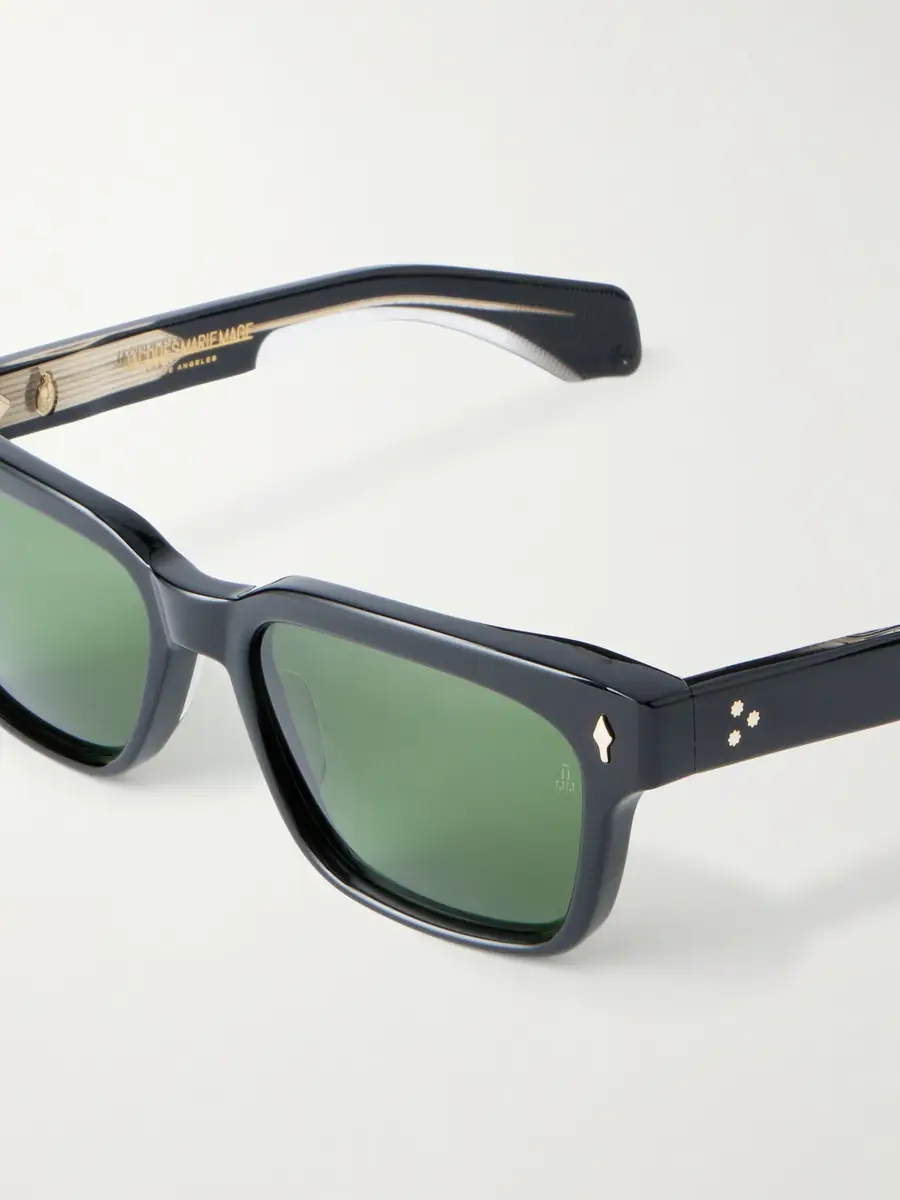 Jacques Marie Mage Molino 55 Rectangular-Frame Acetate Sunglasses - Men | Thumbnail 3