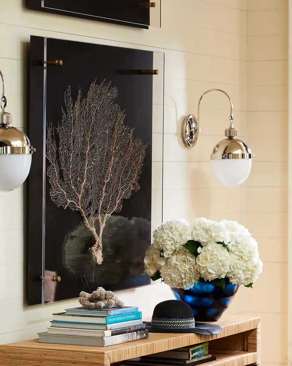 Regina Andrew Blackened and Natural Brass Otis Sconce