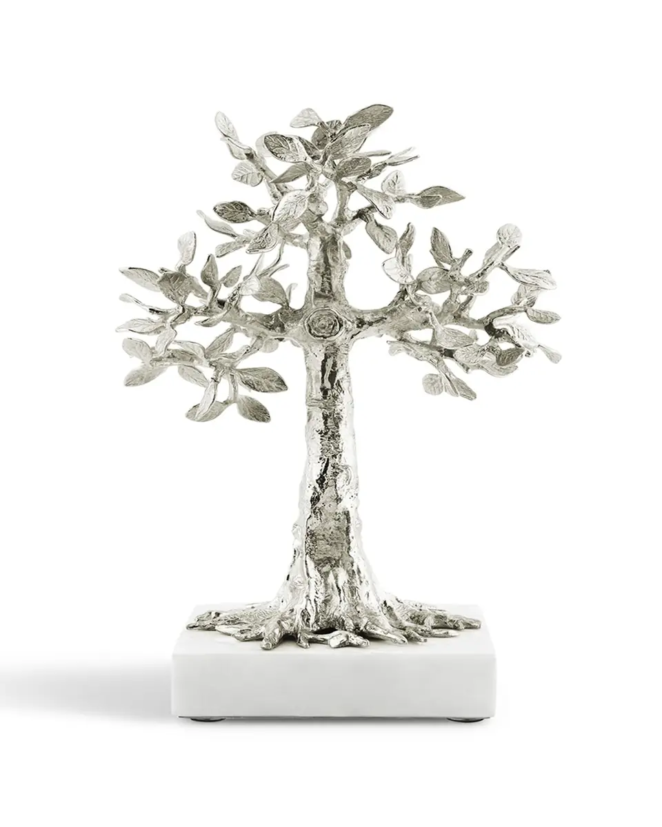 Michael Aram Foliated Cross Nickelplate Sculpture | Thumbnail 2