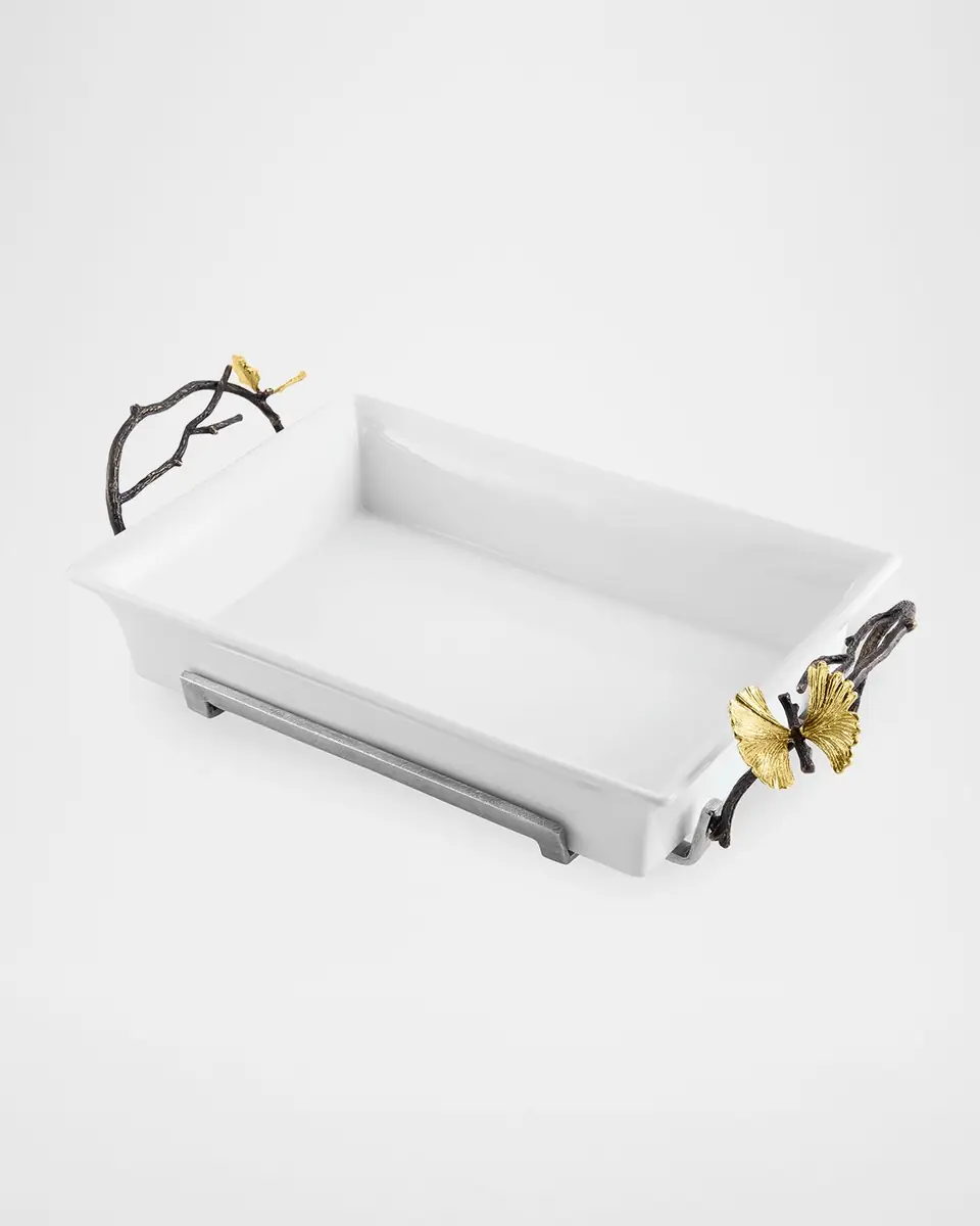 Michael Aram Butterfly Ginkgo 2-Quart Casserole Dish | Thumbnail 2 Michael Aram Butterfly Ginkgo 2-Quart Casserole Dish | Thumbnail 2