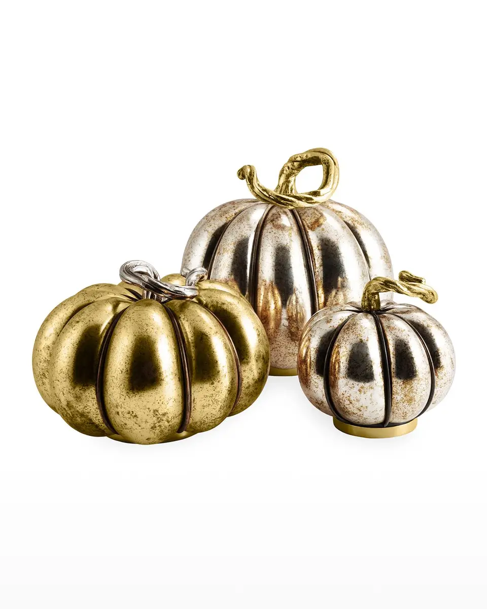 Michael Aram Glass Pumpkin Decor - Medium | Thumbnail 5