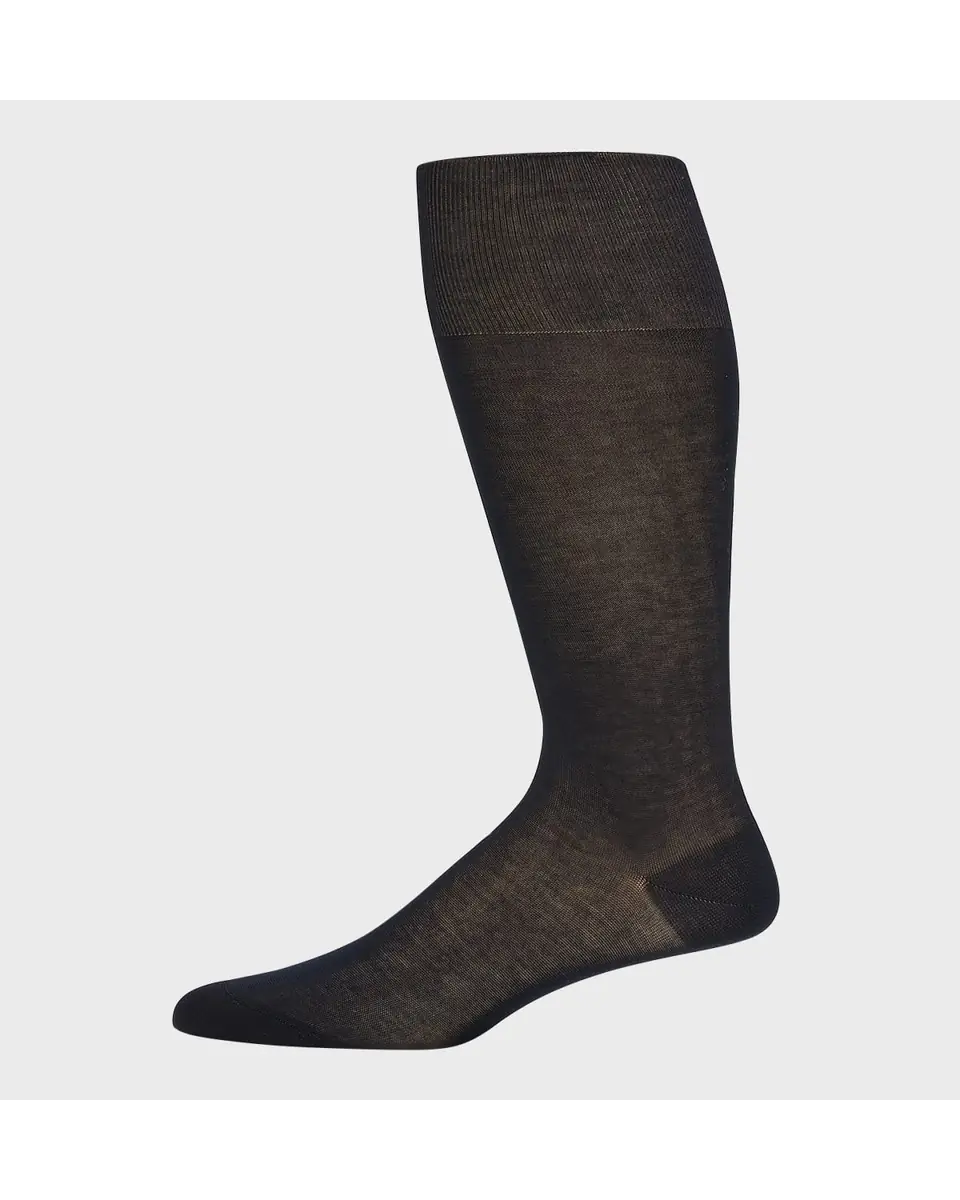 Bresciani Men's Knit Over-Calf Socks | Thumbnail 3 Bresciani Men's Knit Over-Calf Socks | Thumbnail 3