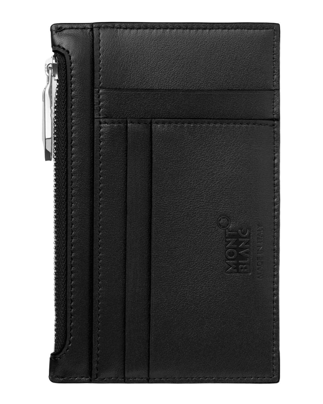 Men's Meisterstück Pocket Holder Leather Zip Card Holder