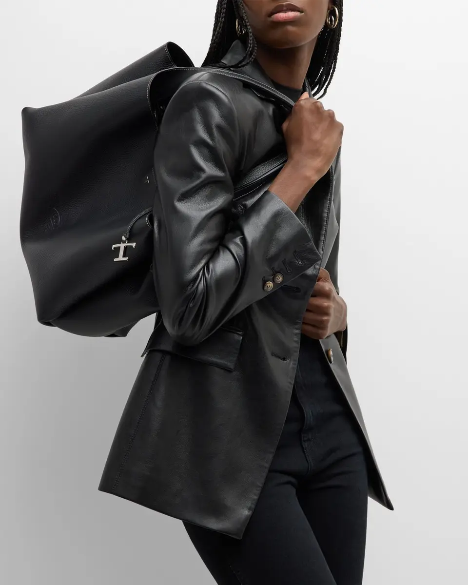 Tod's Medium Leather Tote Bag | Thumbnail 2