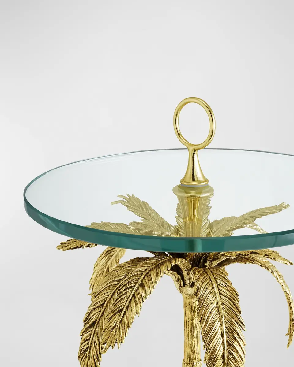 Michael Aram Palm Cocktail Table | Thumbnail 3