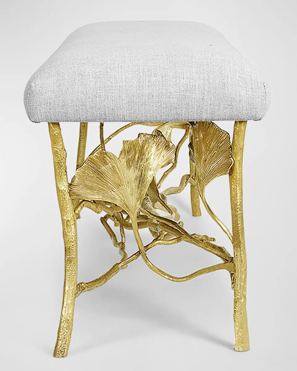 Michael Aram Golden Ginkgo Bench | Thumbnail 4