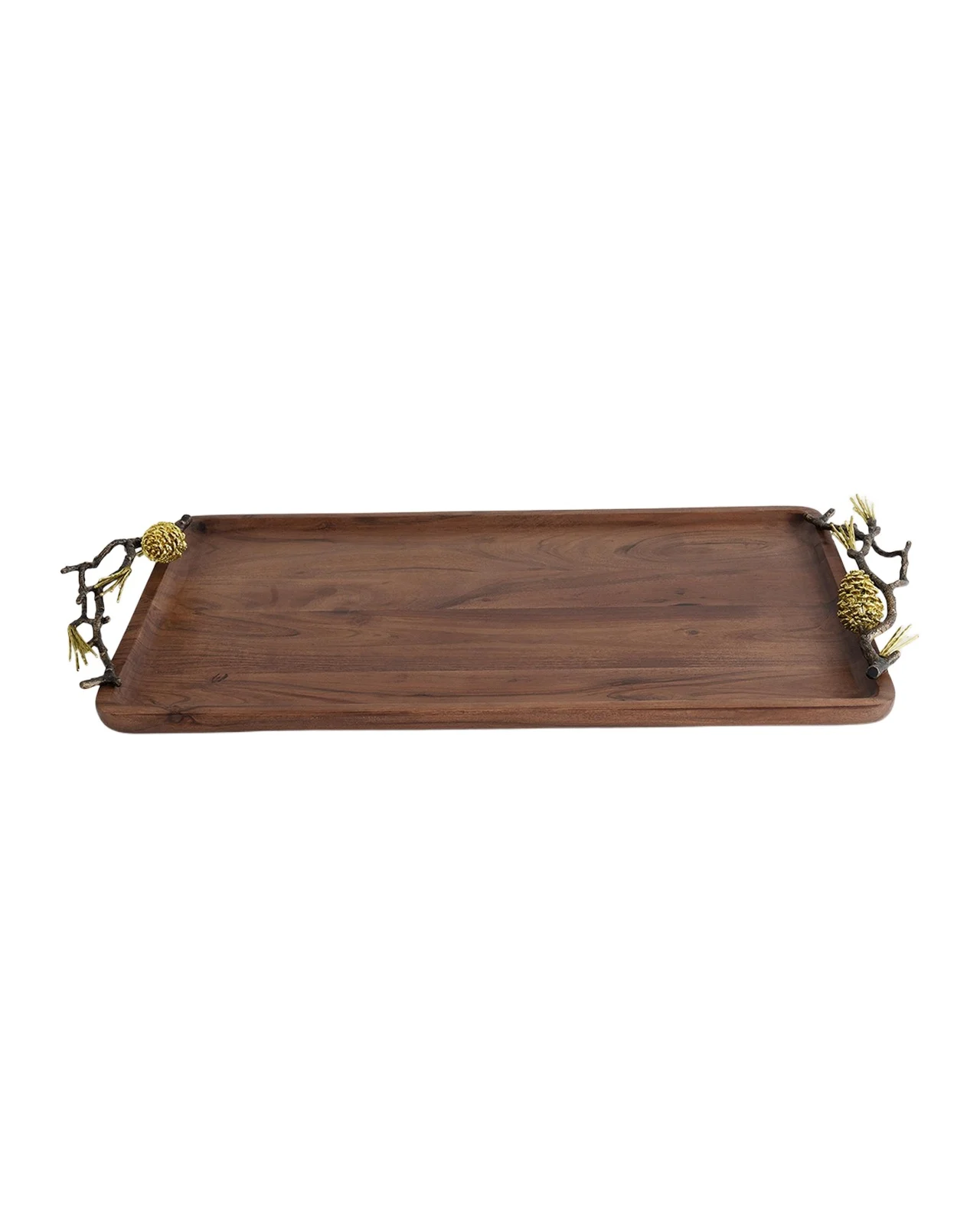 Michael Aram Pine Cone Medium Wood Tray