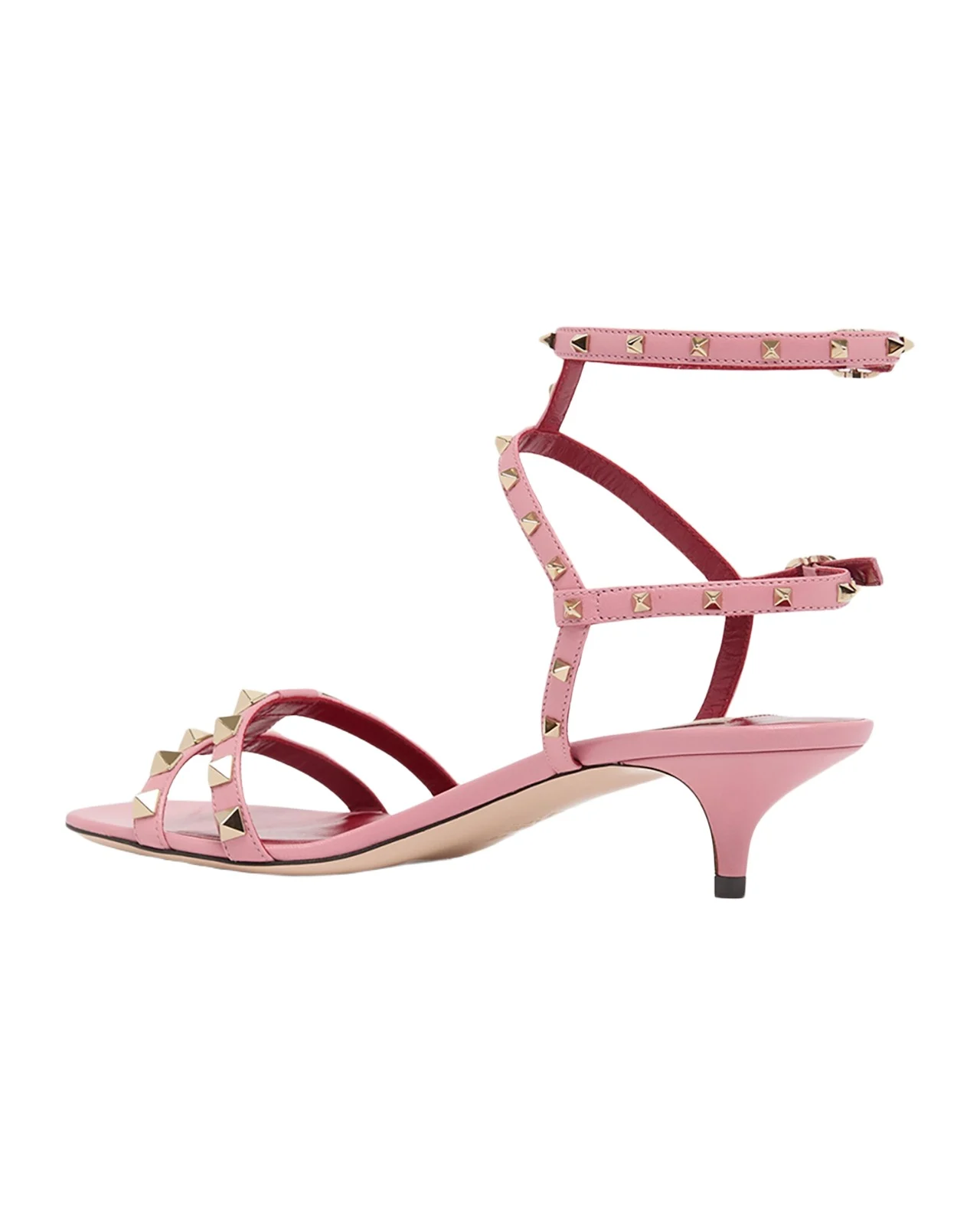 40mm Rockstud Leather Sandals 40mm Rockstud Leather Sandals
