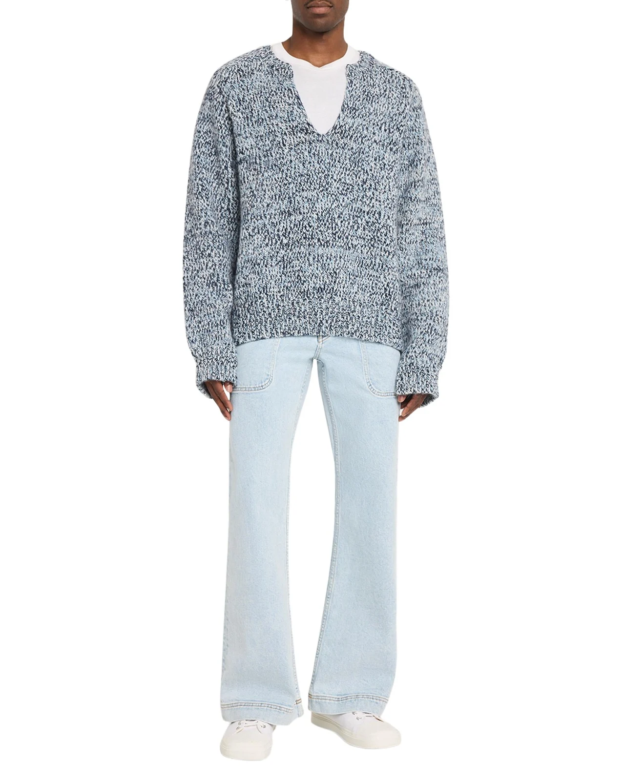 Men's Utility Relaxed Flare Jeans Men's Utility Relaxed Flare Jeans
