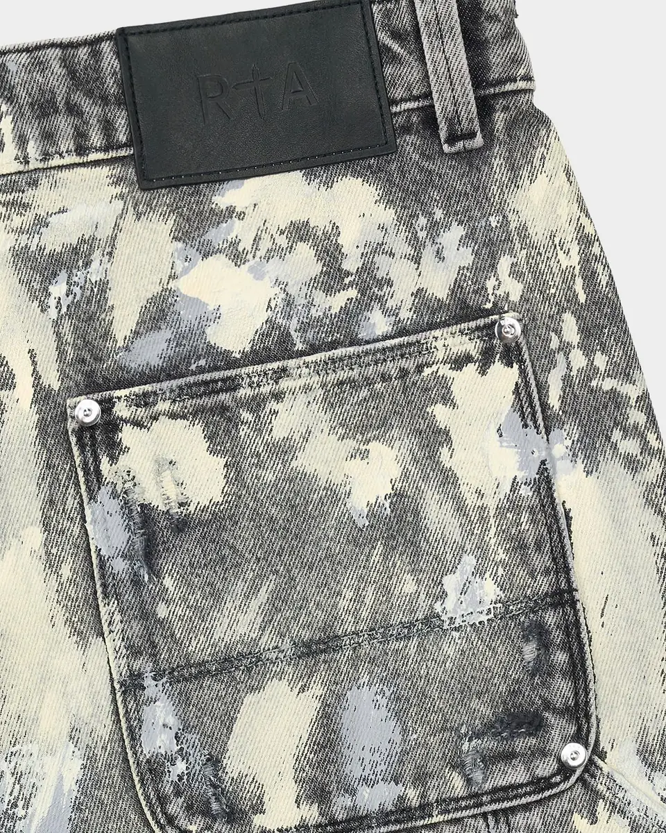 RTA Men's Santiago Paint Swatch Carpenter Jeans | Thumbnail 2 RTA Men's Santiago Paint Swatch Carpenter Jeans | Thumbnail 2